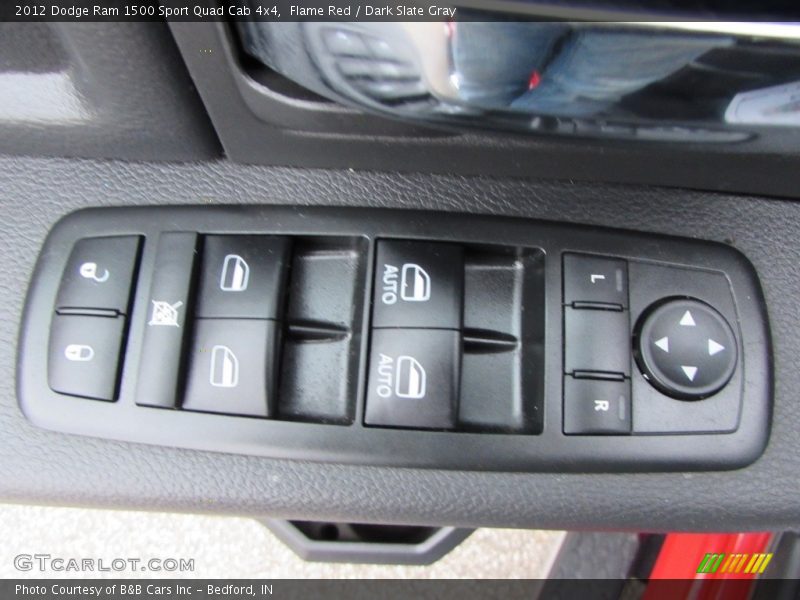Flame Red / Dark Slate Gray 2012 Dodge Ram 1500 Sport Quad Cab 4x4