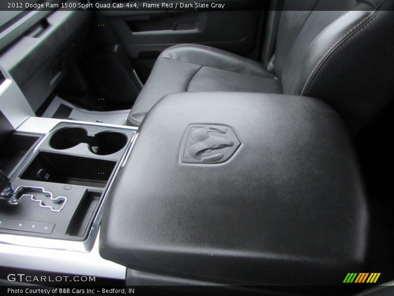 Flame Red / Dark Slate Gray 2012 Dodge Ram 1500 Sport Quad Cab 4x4