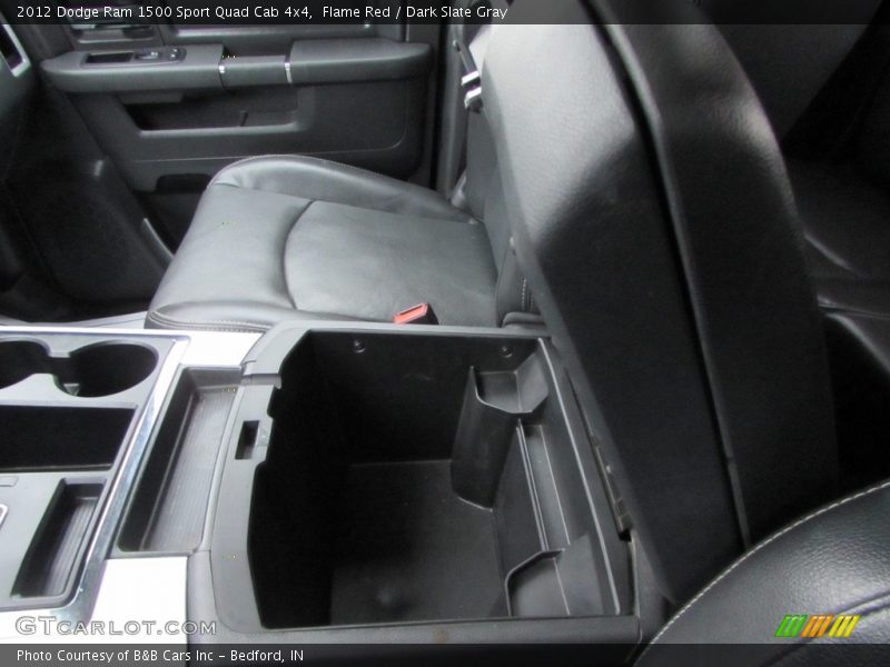 Flame Red / Dark Slate Gray 2012 Dodge Ram 1500 Sport Quad Cab 4x4