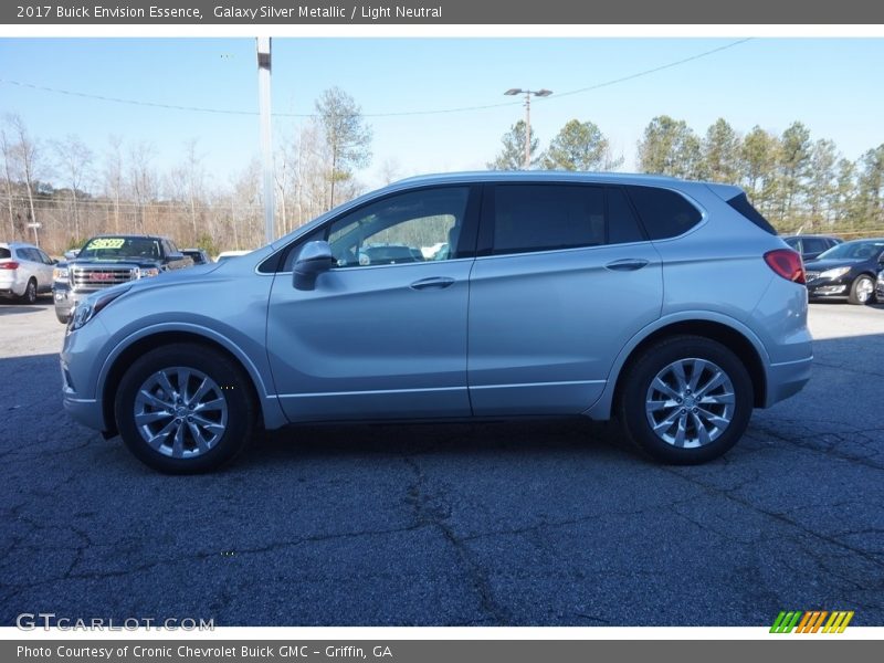 Galaxy Silver Metallic / Light Neutral 2017 Buick Envision Essence