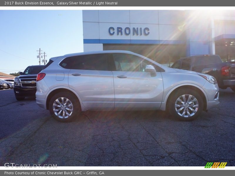Galaxy Silver Metallic / Light Neutral 2017 Buick Envision Essence