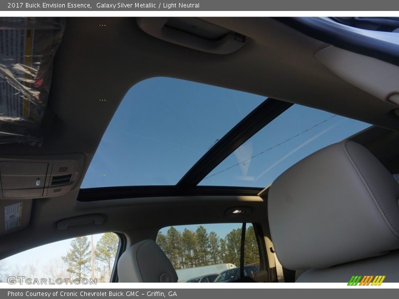 Galaxy Silver Metallic / Light Neutral 2017 Buick Envision Essence