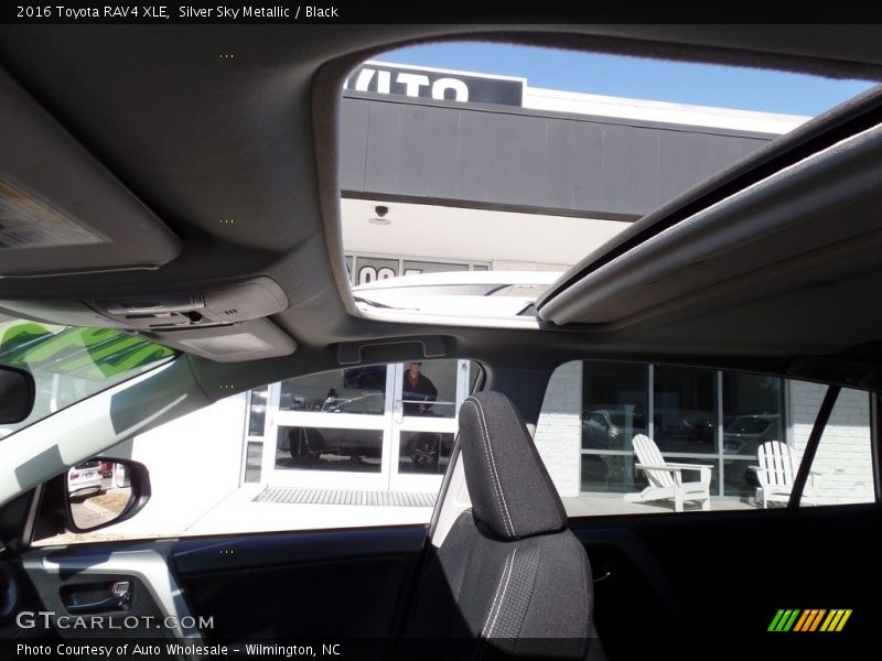 Silver Sky Metallic / Black 2016 Toyota RAV4 XLE
