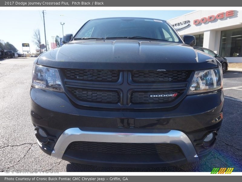 Pitch Black / Black 2017 Dodge Journey Crossroad Plus