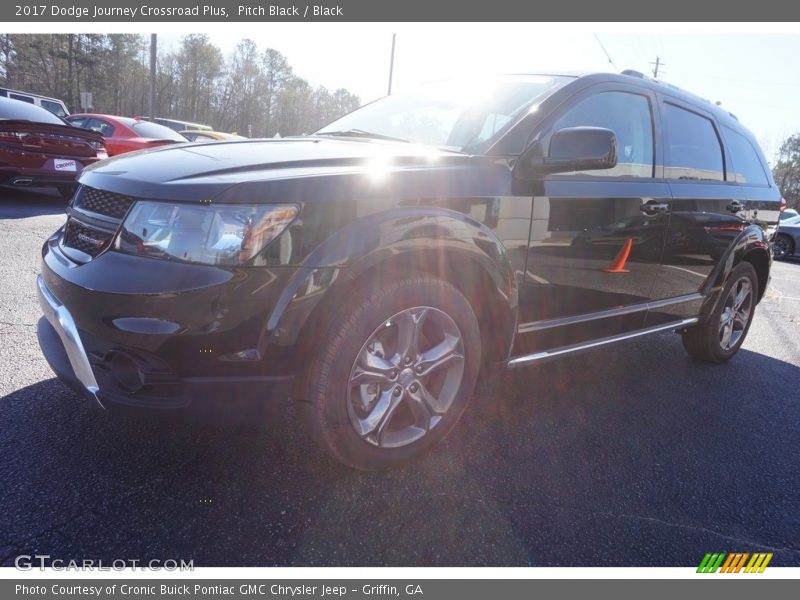 Pitch Black / Black 2017 Dodge Journey Crossroad Plus