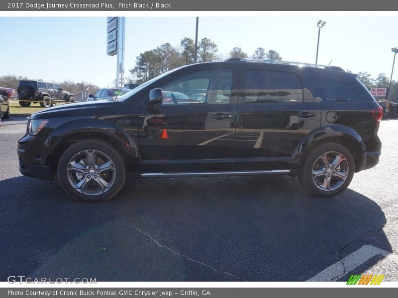 Pitch Black / Black 2017 Dodge Journey Crossroad Plus
