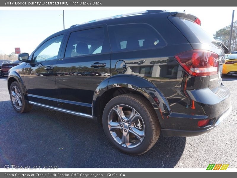 Pitch Black / Black 2017 Dodge Journey Crossroad Plus