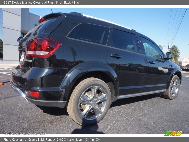 Pitch Black / Black 2017 Dodge Journey Crossroad Plus