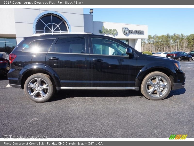 Pitch Black / Black 2017 Dodge Journey Crossroad Plus