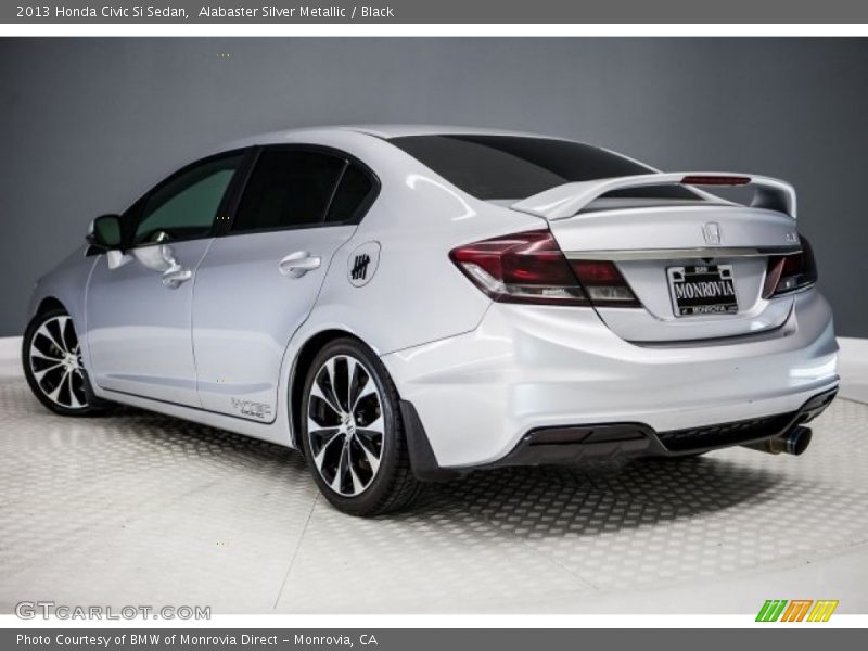 Alabaster Silver Metallic / Black 2013 Honda Civic Si Sedan