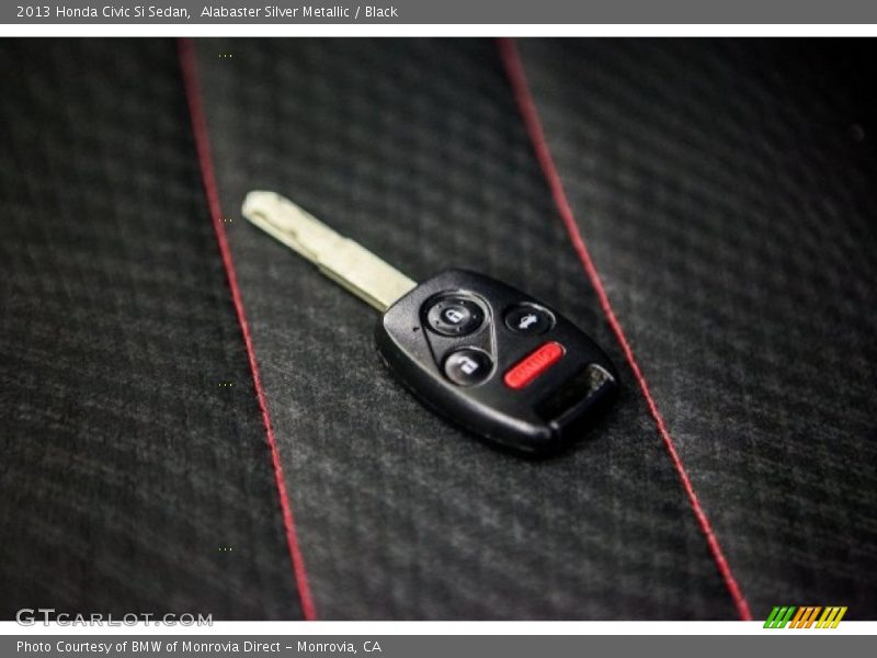 Alabaster Silver Metallic / Black 2013 Honda Civic Si Sedan
