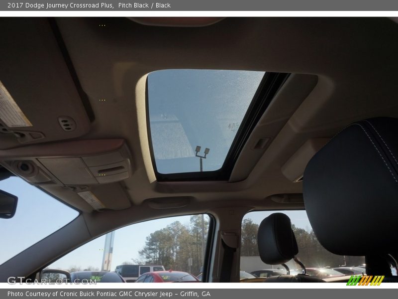 Pitch Black / Black 2017 Dodge Journey Crossroad Plus