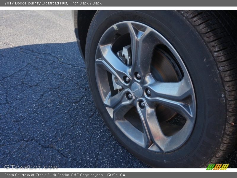 Pitch Black / Black 2017 Dodge Journey Crossroad Plus