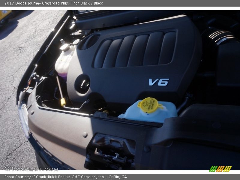 Pitch Black / Black 2017 Dodge Journey Crossroad Plus