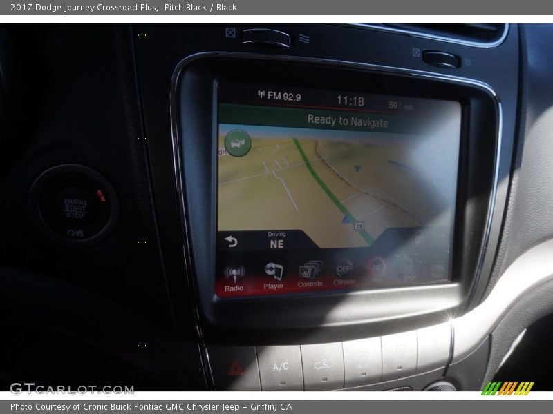 Pitch Black / Black 2017 Dodge Journey Crossroad Plus