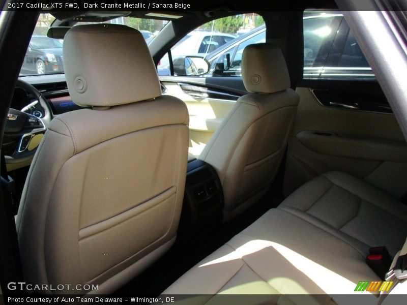 Dark Granite Metallic / Sahara Beige 2017 Cadillac XT5 FWD