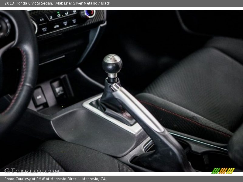 Alabaster Silver Metallic / Black 2013 Honda Civic Si Sedan