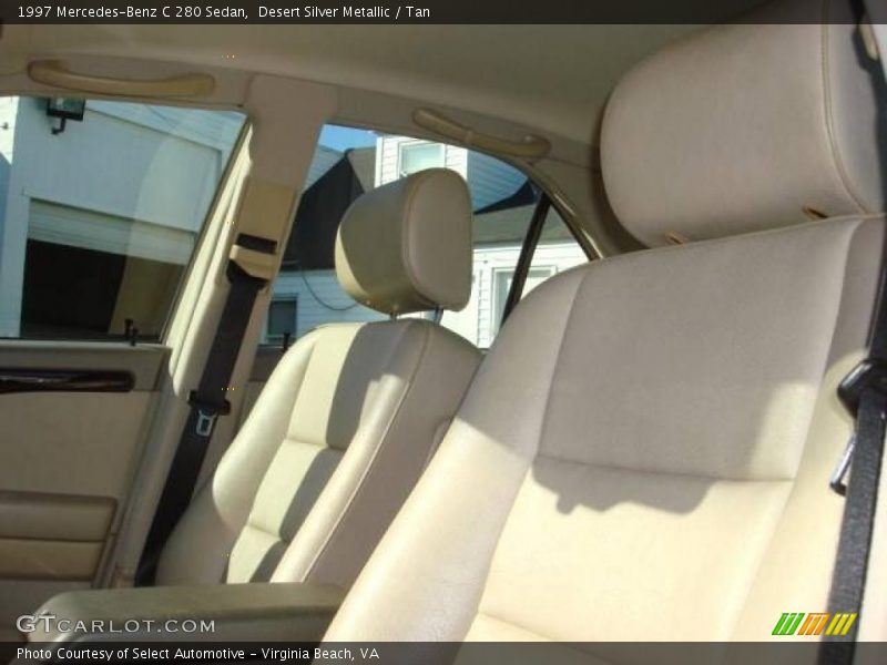 Desert Silver Metallic / Tan 1997 Mercedes-Benz C 280 Sedan