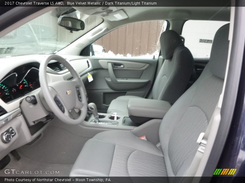 Blue Velvet Metallic / Dark Titanium/Light Titanium 2017 Chevrolet Traverse LS AWD
