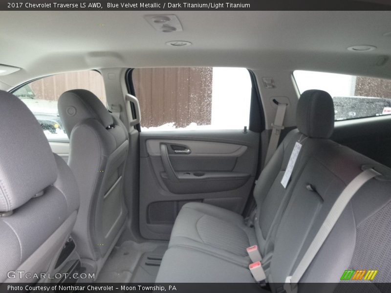 Blue Velvet Metallic / Dark Titanium/Light Titanium 2017 Chevrolet Traverse LS AWD