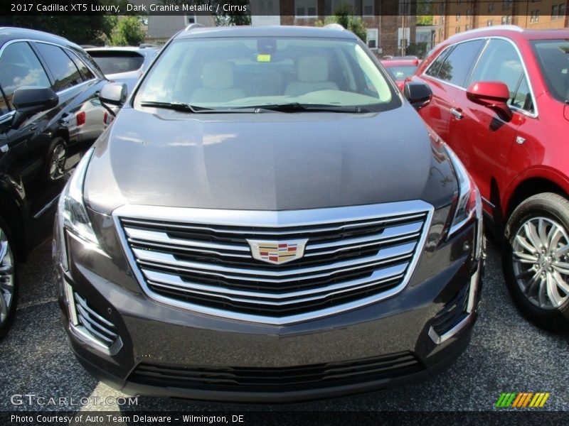 Dark Granite Metallic / Cirrus 2017 Cadillac XT5 Luxury