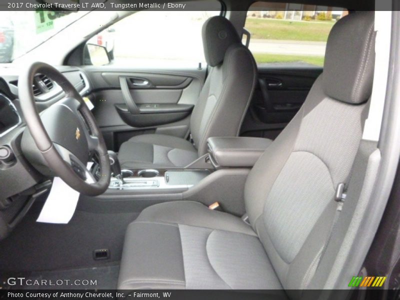 Tungsten Metallic / Ebony 2017 Chevrolet Traverse LT AWD