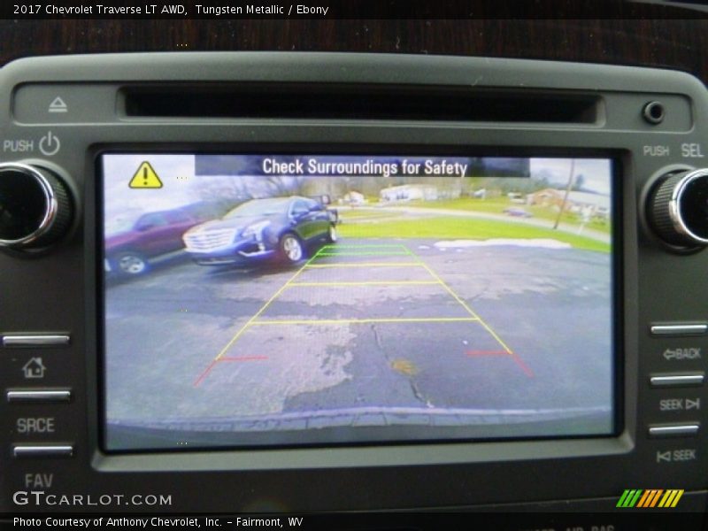 Tungsten Metallic / Ebony 2017 Chevrolet Traverse LT AWD