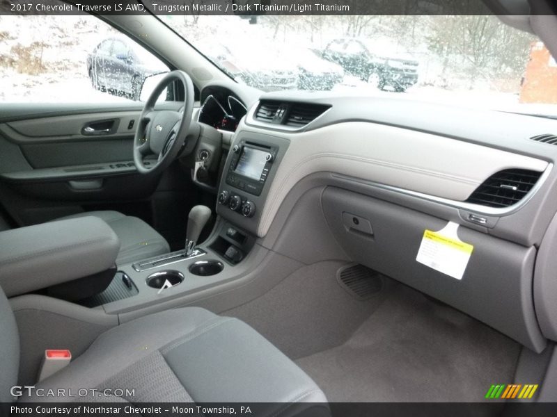 Tungsten Metallic / Dark Titanium/Light Titanium 2017 Chevrolet Traverse LS AWD