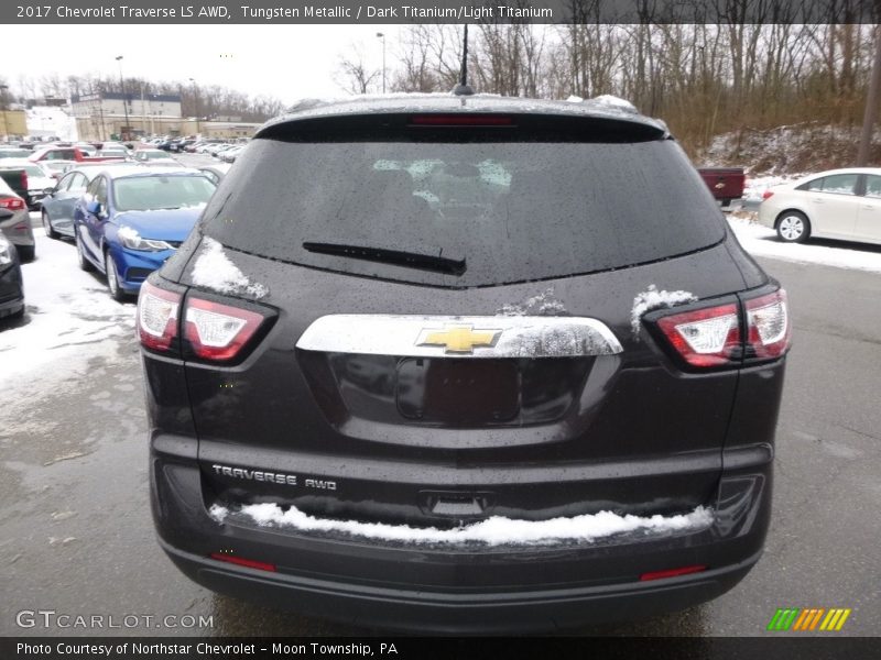 Tungsten Metallic / Dark Titanium/Light Titanium 2017 Chevrolet Traverse LS AWD