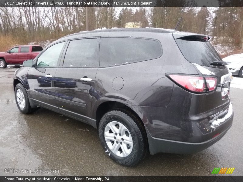 Tungsten Metallic / Dark Titanium/Light Titanium 2017 Chevrolet Traverse LS AWD
