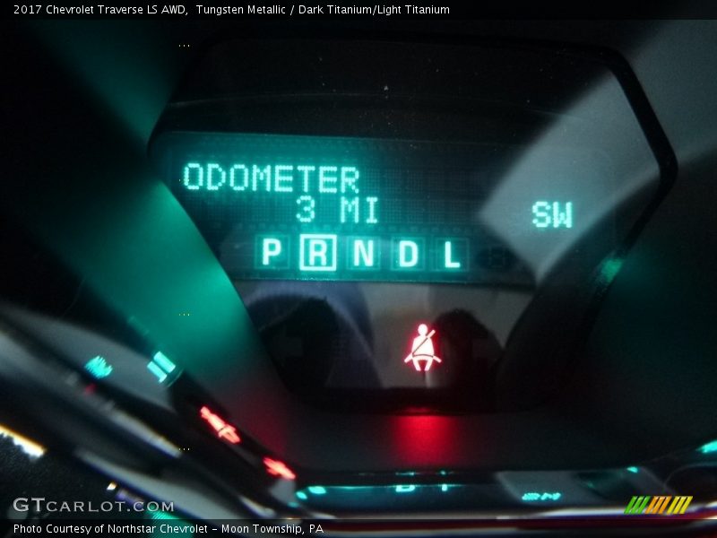 Tungsten Metallic / Dark Titanium/Light Titanium 2017 Chevrolet Traverse LS AWD
