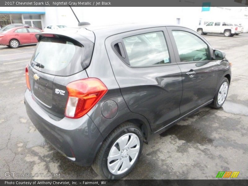 Nightfall Gray Metallic / Jet Black 2017 Chevrolet Spark LS