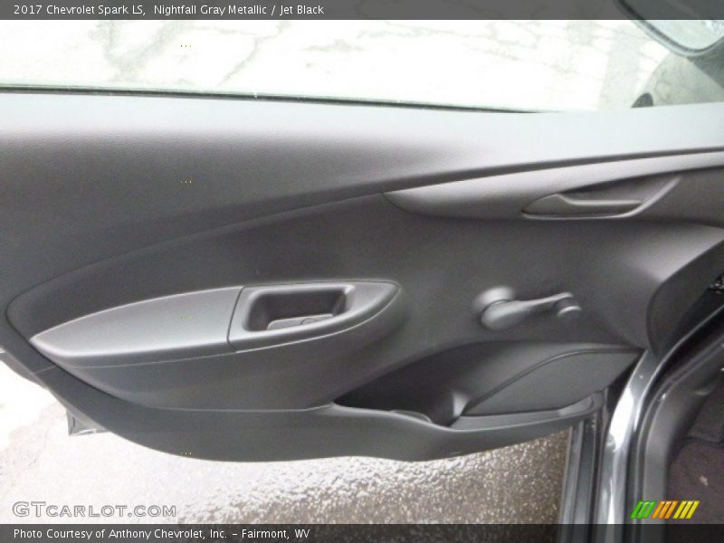 Nightfall Gray Metallic / Jet Black 2017 Chevrolet Spark LS