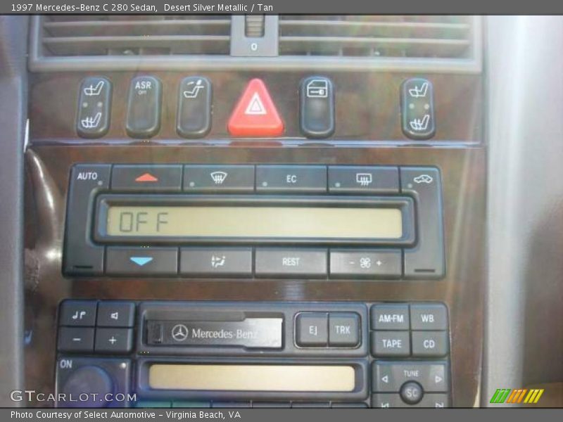 Desert Silver Metallic / Tan 1997 Mercedes-Benz C 280 Sedan