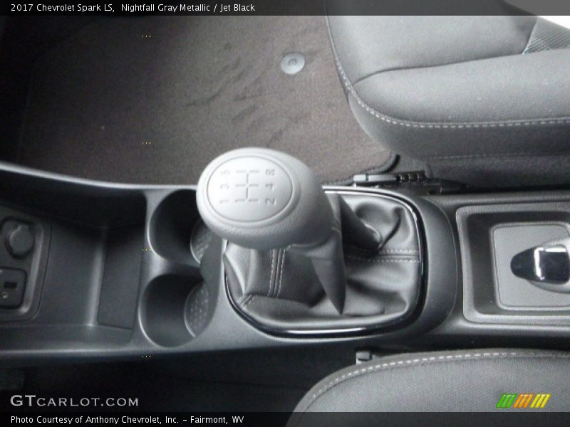 Nightfall Gray Metallic / Jet Black 2017 Chevrolet Spark LS
