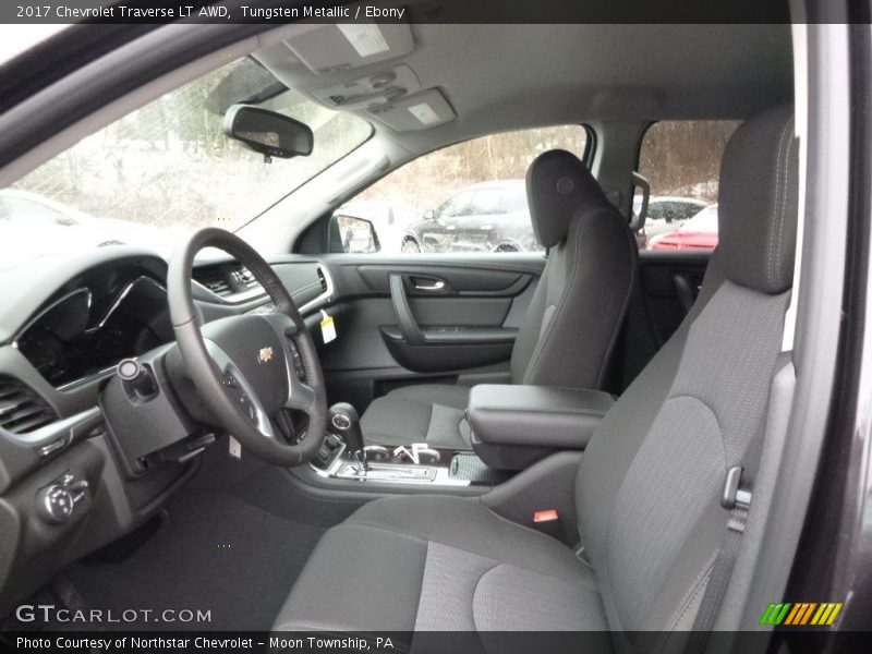 Tungsten Metallic / Ebony 2017 Chevrolet Traverse LT AWD