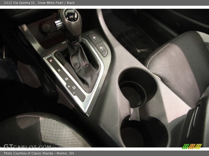 Snow White Pearl / Black 2013 Kia Optima SX