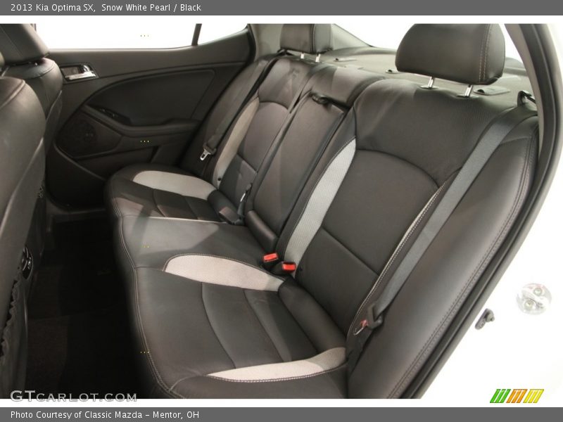 Snow White Pearl / Black 2013 Kia Optima SX