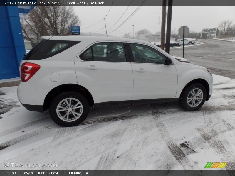 Summit White / Jet Black 2017 Chevrolet Equinox LS AWD