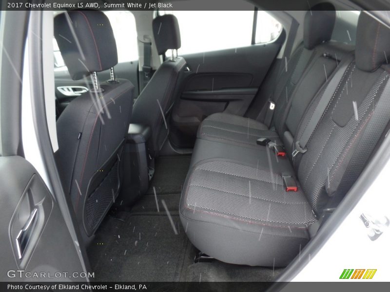 Summit White / Jet Black 2017 Chevrolet Equinox LS AWD