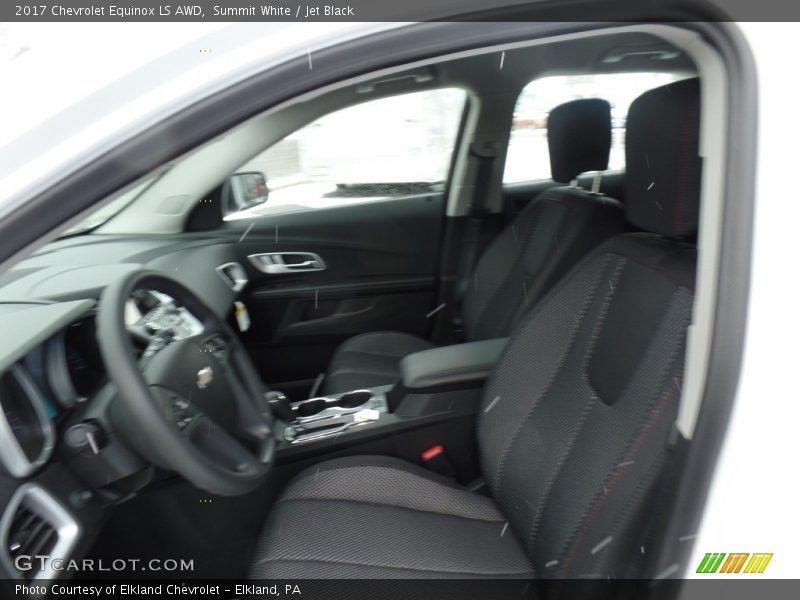 Summit White / Jet Black 2017 Chevrolet Equinox LS AWD