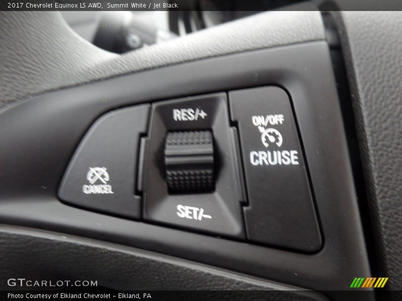 Summit White / Jet Black 2017 Chevrolet Equinox LS AWD