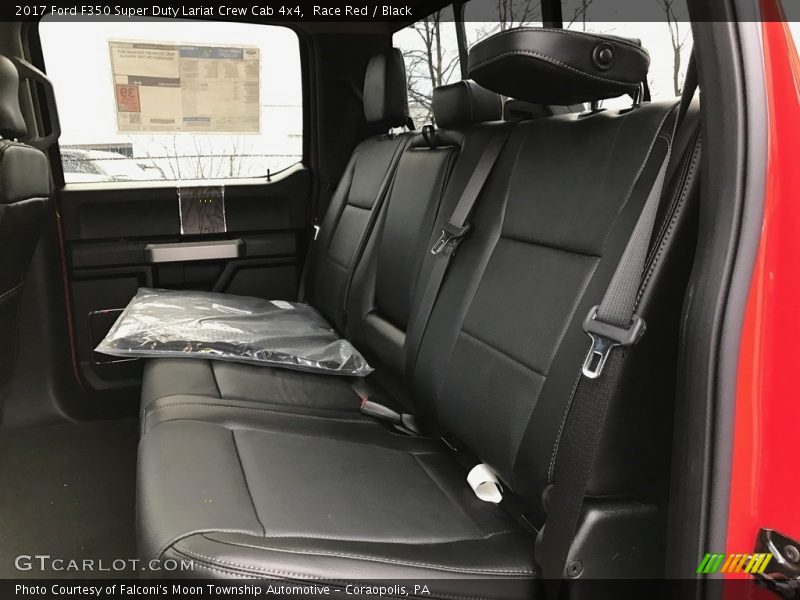Race Red / Black 2017 Ford F350 Super Duty Lariat Crew Cab 4x4