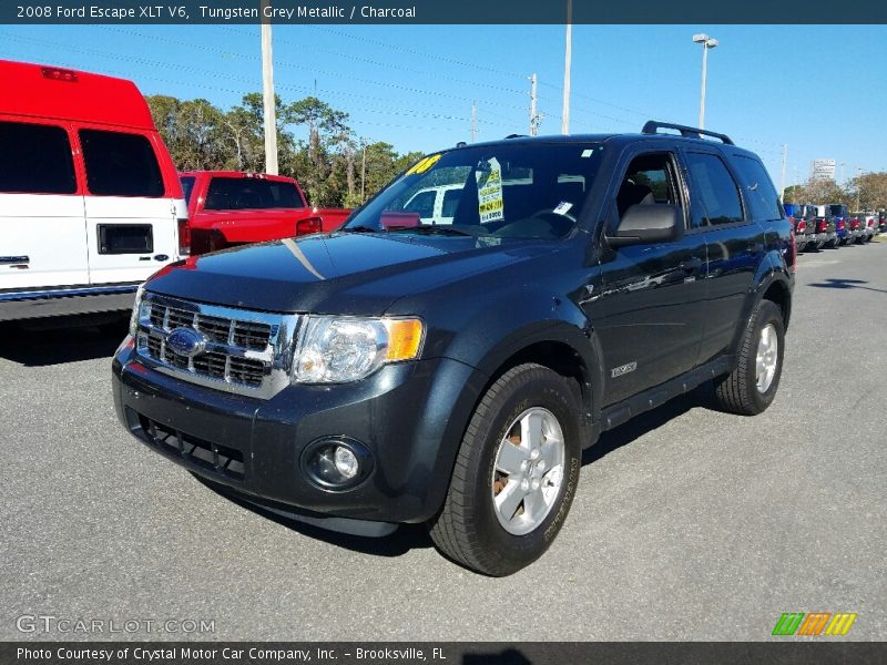 Tungsten Grey Metallic / Charcoal 2008 Ford Escape XLT V6