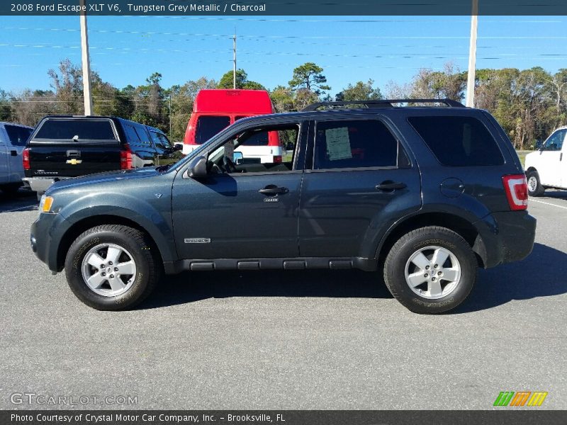 Tungsten Grey Metallic / Charcoal 2008 Ford Escape XLT V6