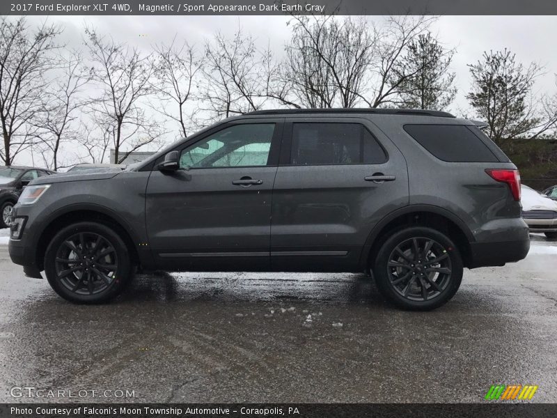Magnetic / Sport Appearance Dark Earth Gray 2017 Ford Explorer XLT 4WD
