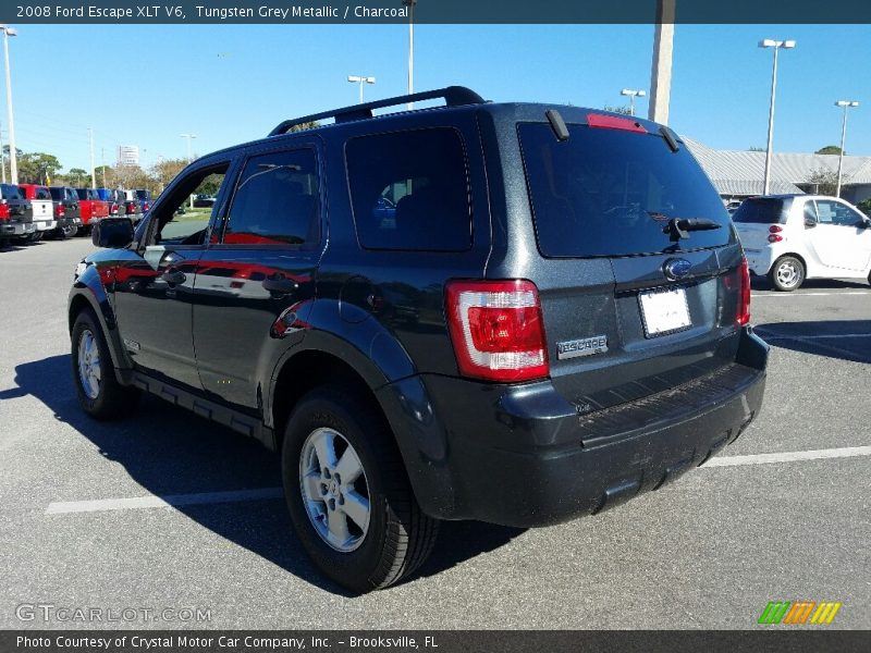 Tungsten Grey Metallic / Charcoal 2008 Ford Escape XLT V6