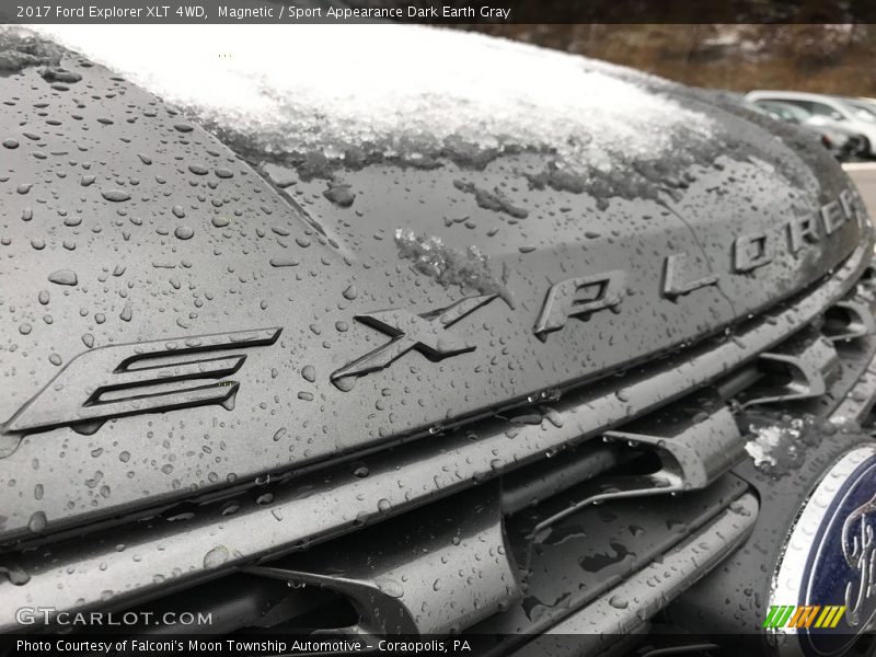 Magnetic / Sport Appearance Dark Earth Gray 2017 Ford Explorer XLT 4WD