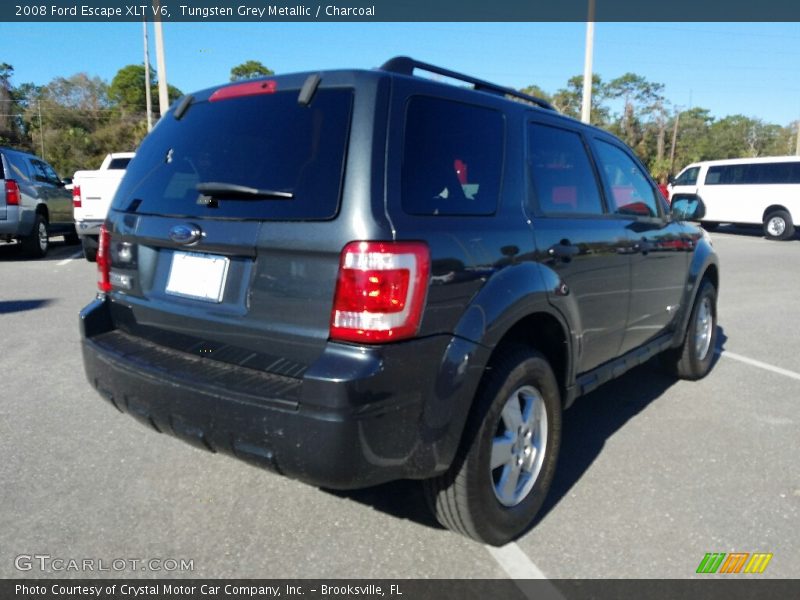 Tungsten Grey Metallic / Charcoal 2008 Ford Escape XLT V6