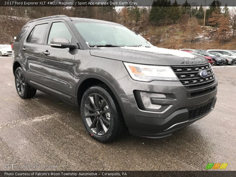 Magnetic / Sport Appearance Dark Earth Gray 2017 Ford Explorer XLT 4WD